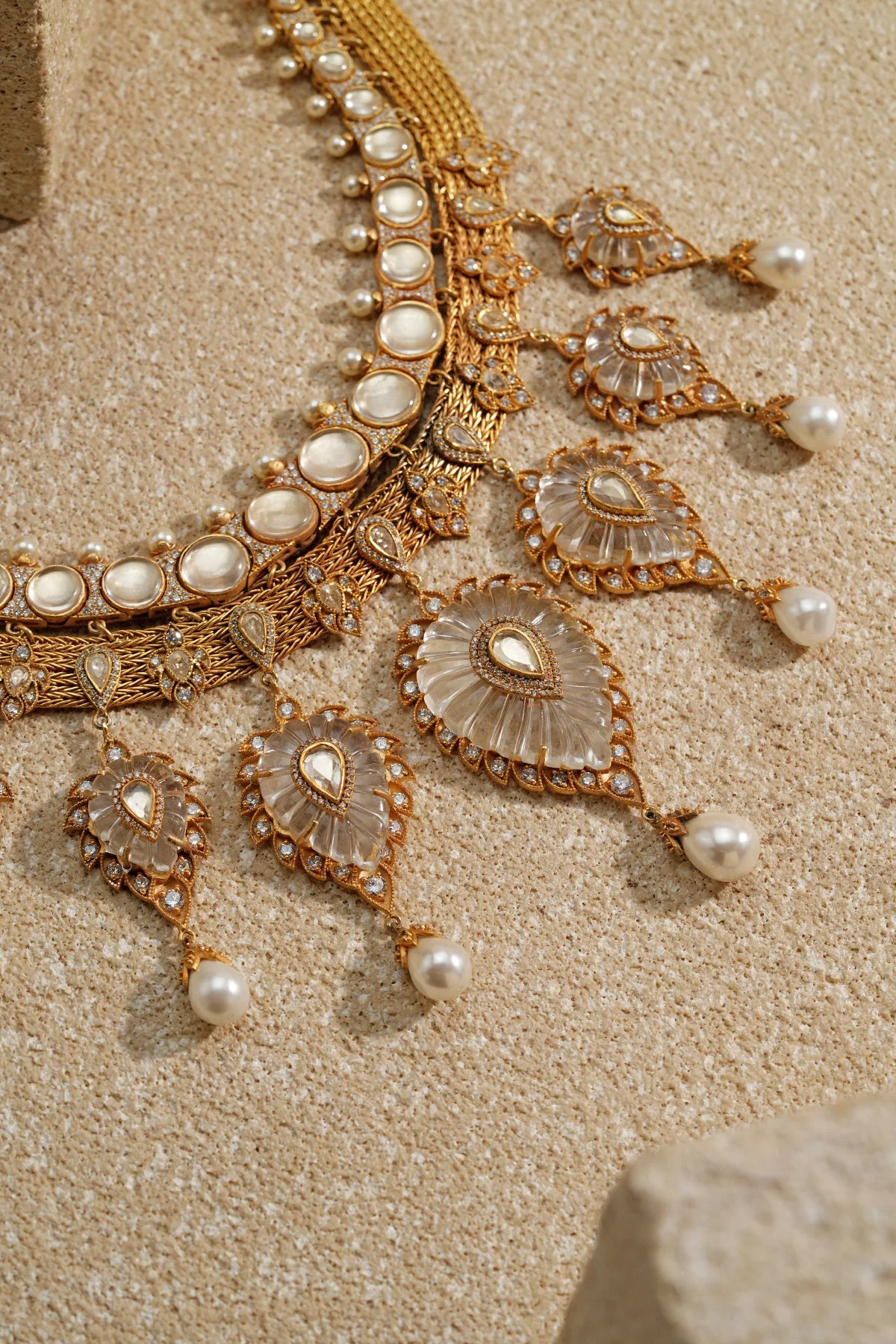 Rock Crystal Silver Necklace - Image 5