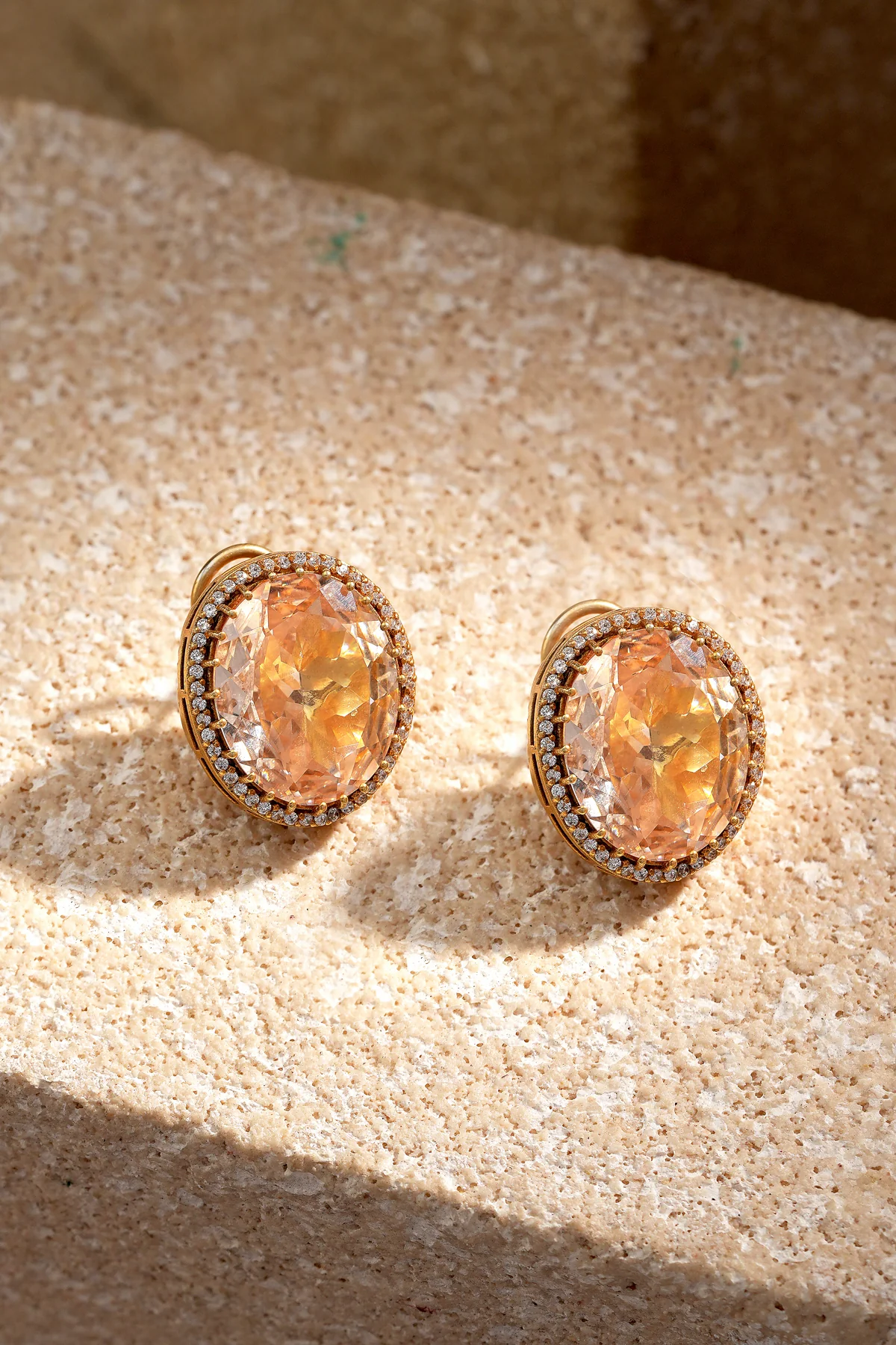 Round Crystal Studs - Image 4