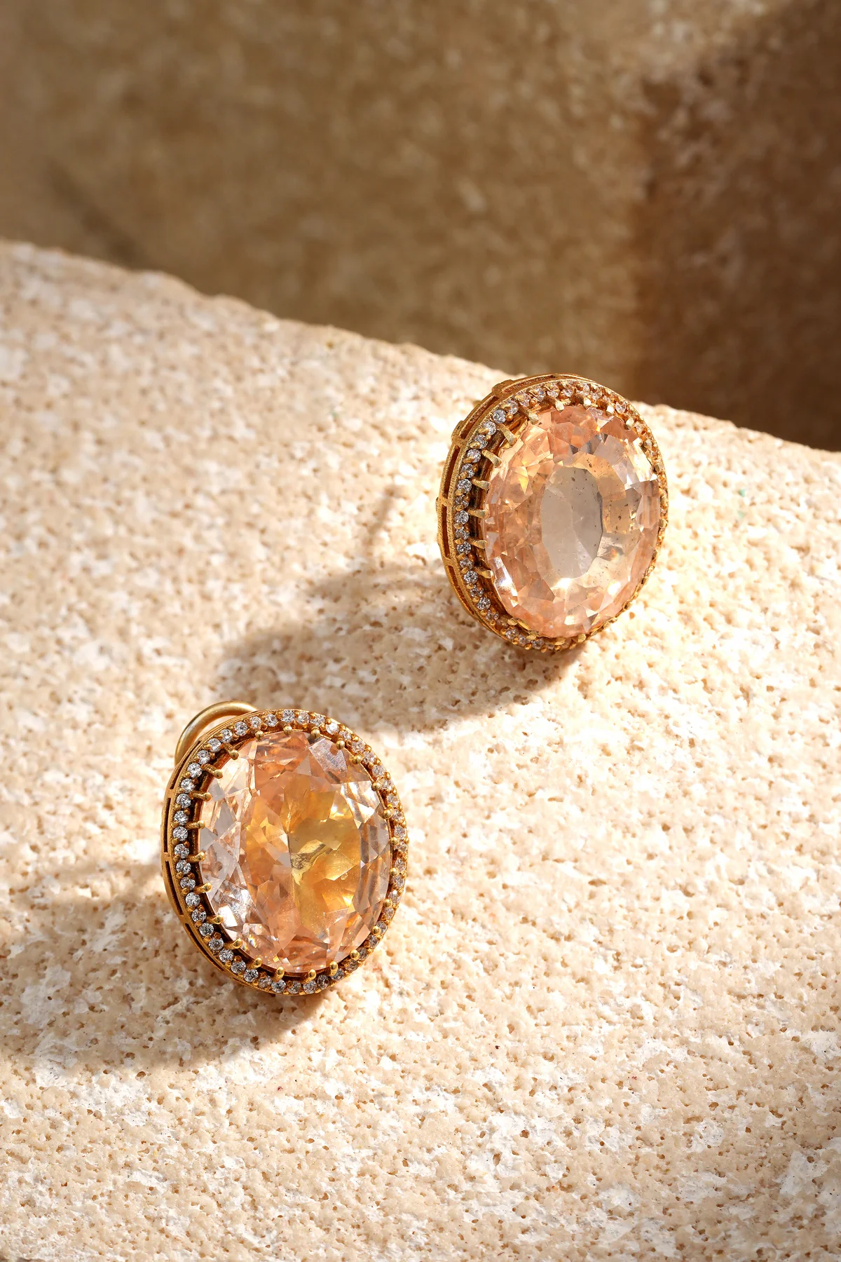 Round Crystal Studs - Image 5