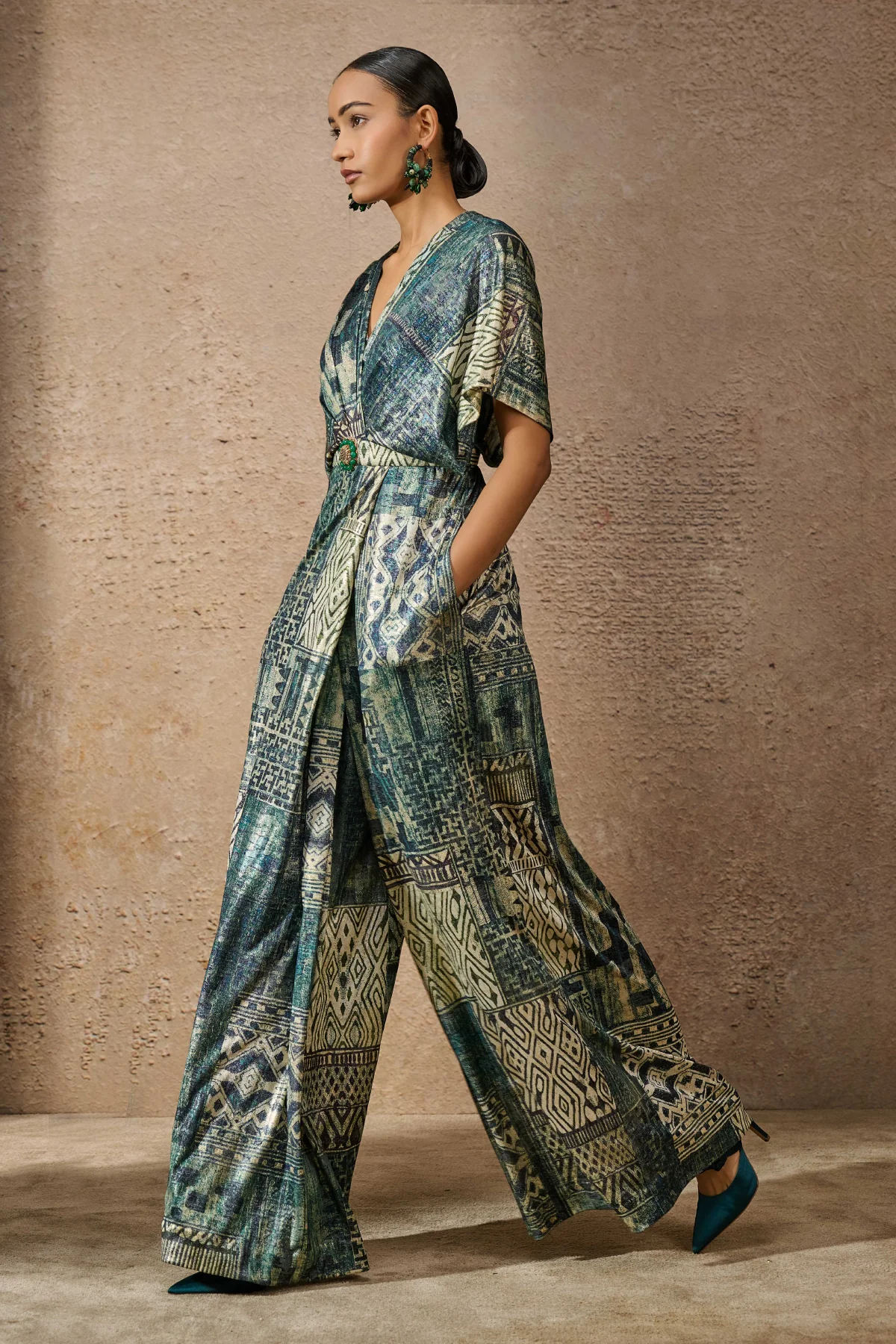 Signature Printed Jumpsuit - Image 2