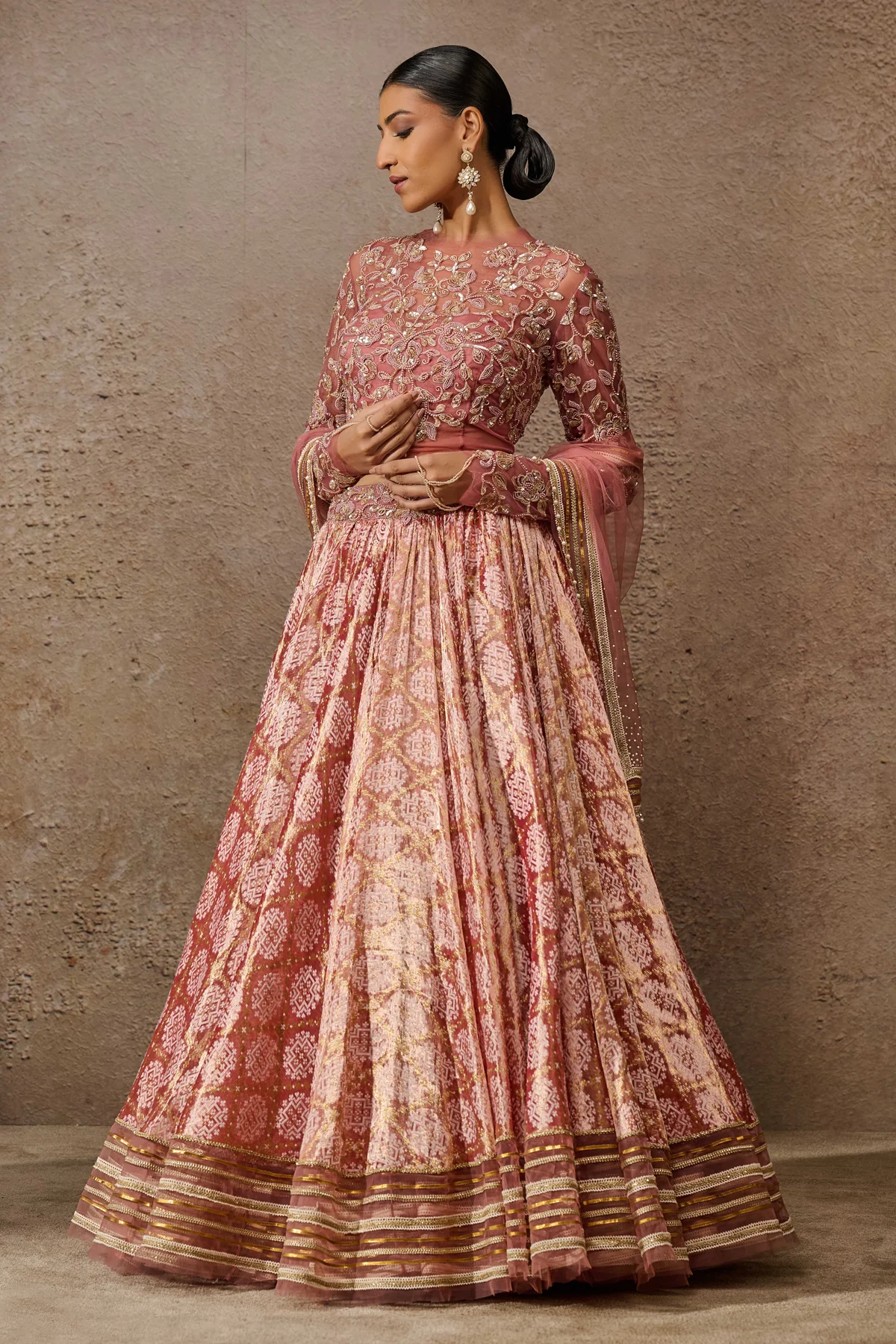 Signature Textile Lehenga - Image 2