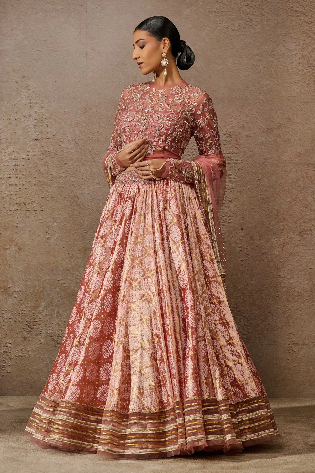 Signature Textile Lehenga - Image 2